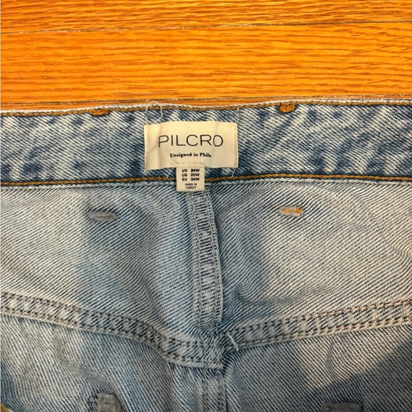 Pilcro Light Blue Denim Skirt - Picture 4 of 11